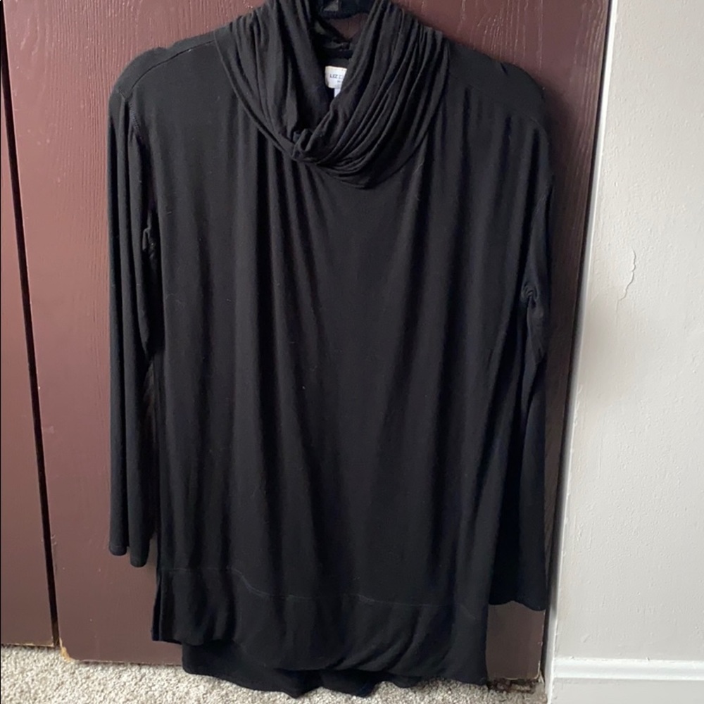 Liz Claiborne black light turtleneck sweater